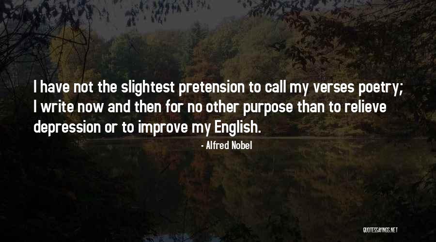 English Poetry Quotes By Alfred Nobel