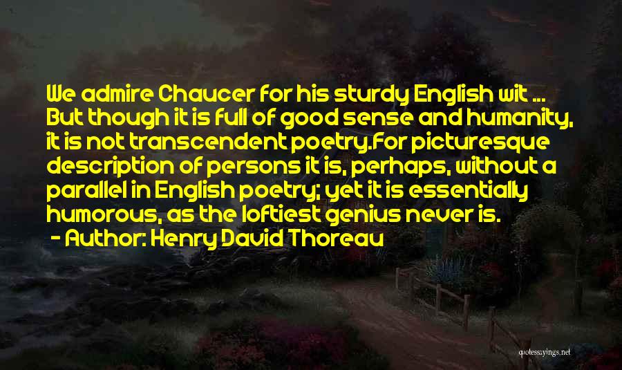 English Poetry Quotes By Henry David Thoreau