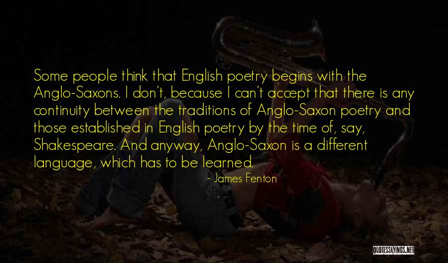 English Poetry Quotes By James Fenton