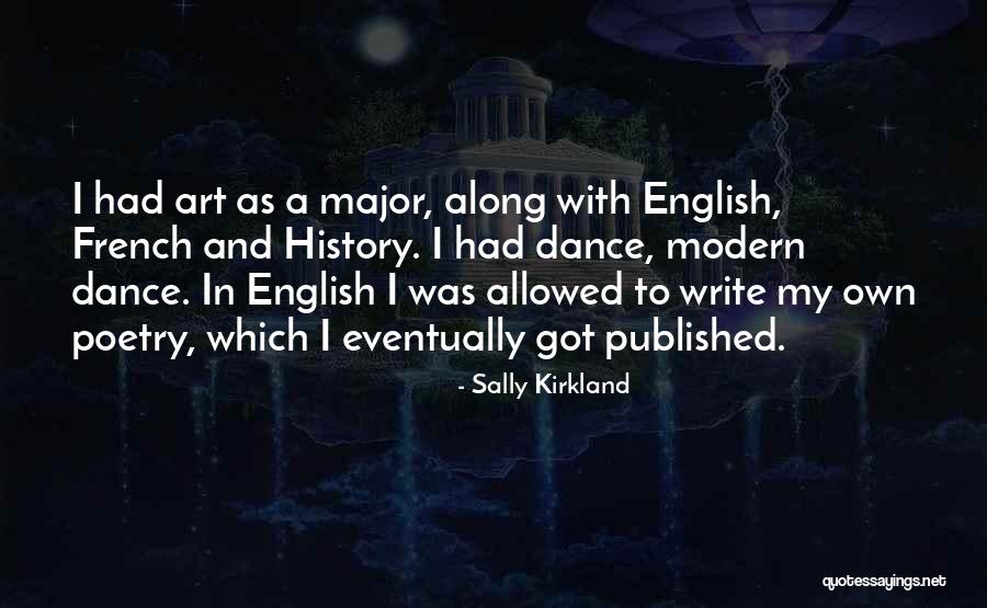 English Poetry Quotes By Sally Kirkland