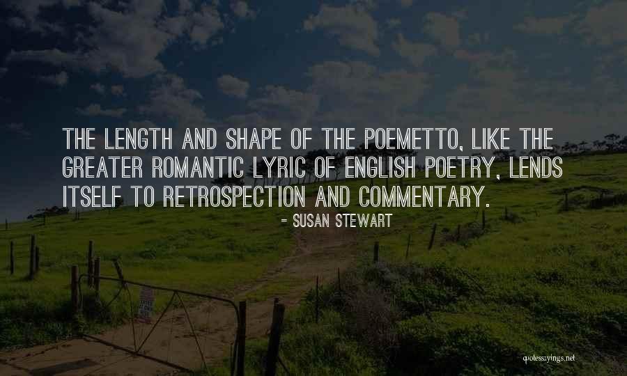 English Poetry Quotes By Susan Stewart