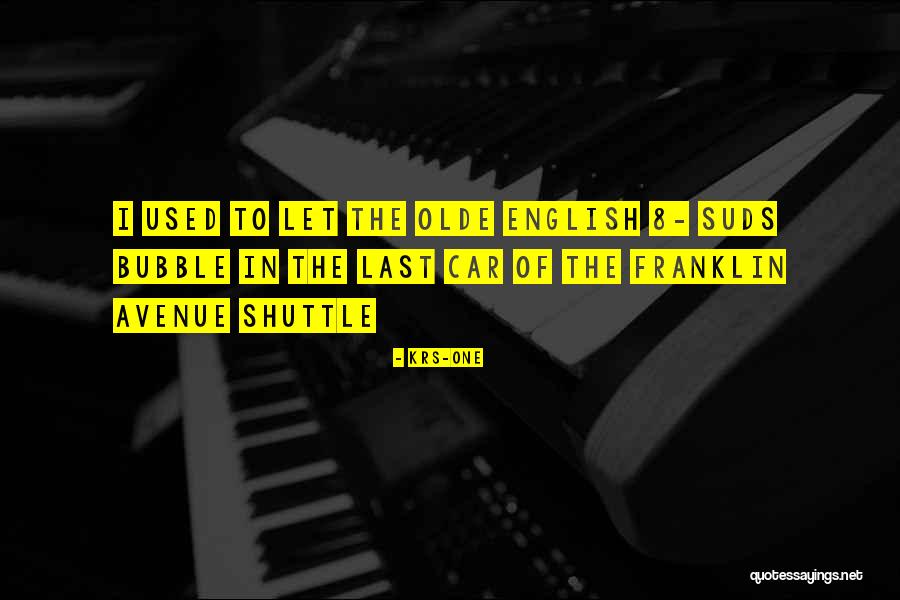 English Rap Quotes By KRS-One