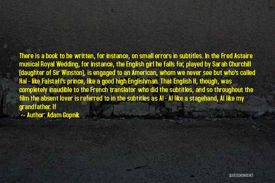 English Royal Quotes By Adam Gopnik