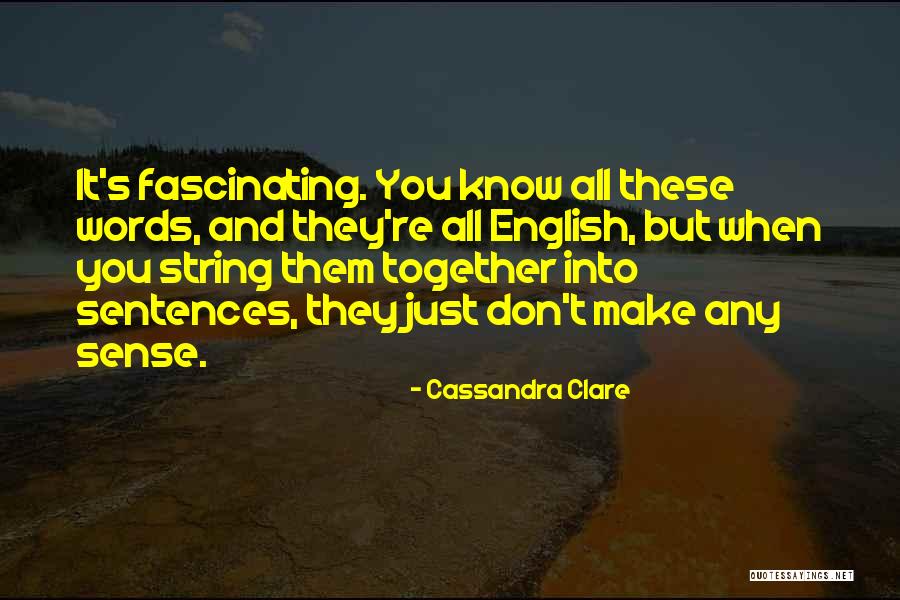 English Sarcasm Quotes By Cassandra Clare English Sarcasm Quotes By Cassandra Clare