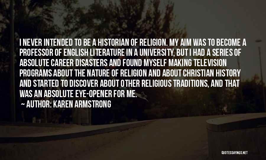 English Series Quotes By Karen Armstrong