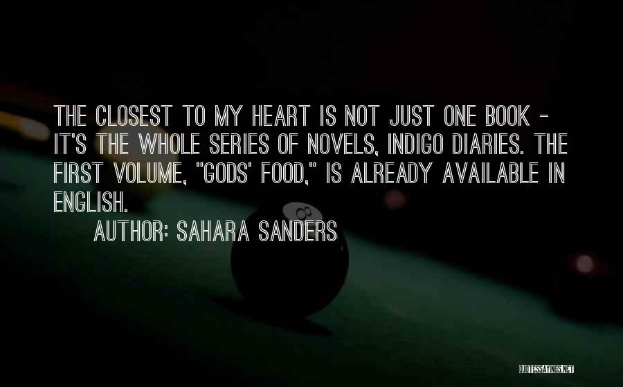 English Series Quotes By Sahara Sanders