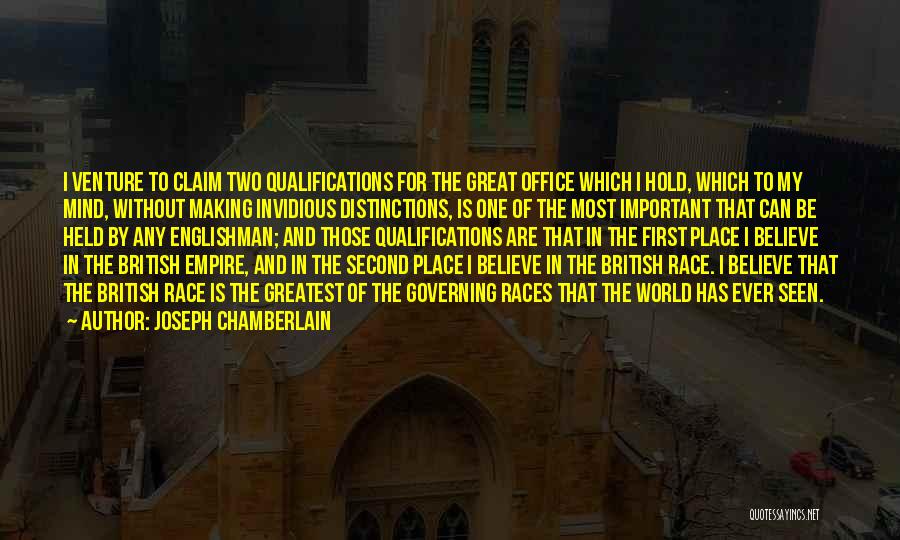 Englishman Quotes By Joseph Chamberlain