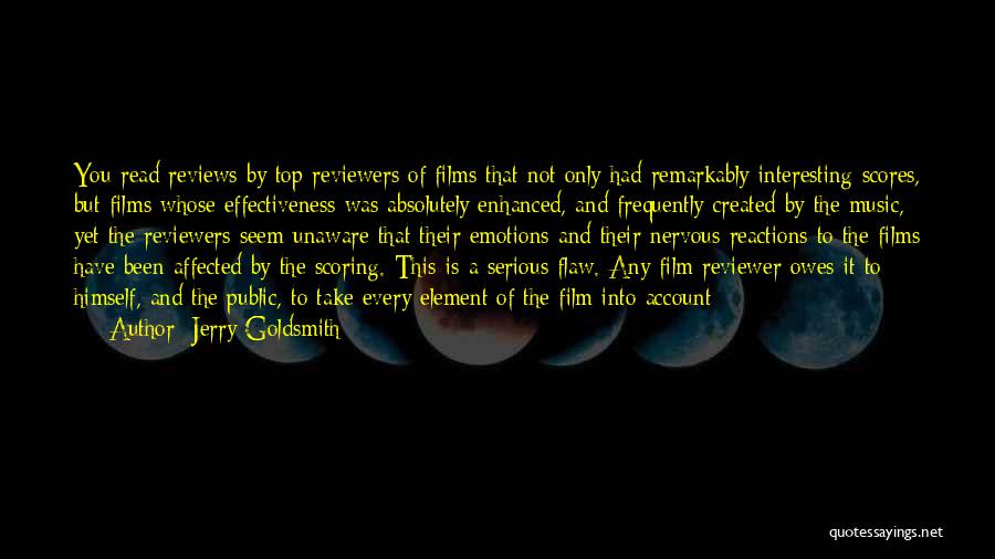 Enhanced Quotes By Jerry Goldsmith