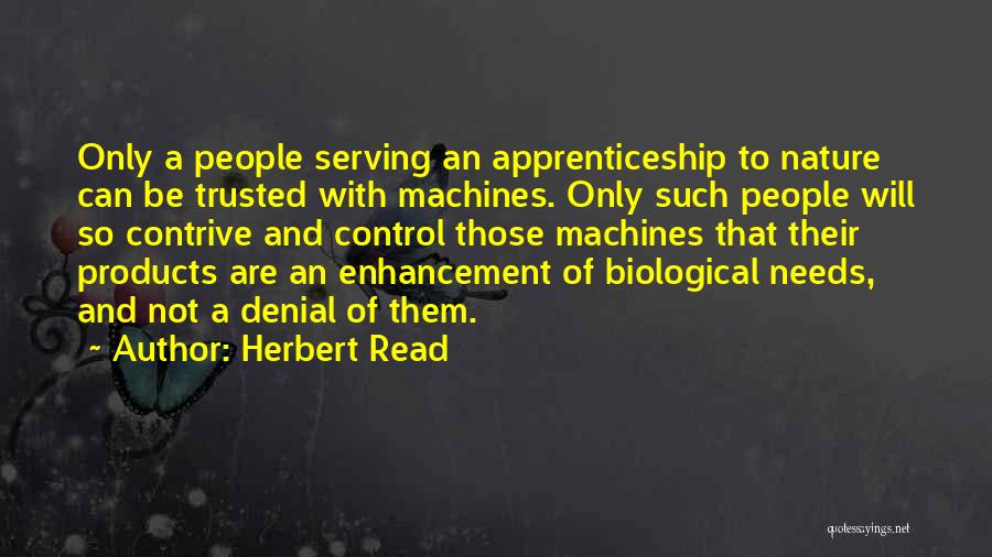 Enhancement Quotes By Herbert Read