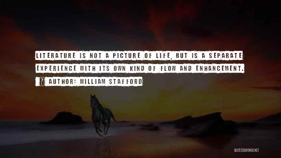 Enhancement Quotes By William Stafford