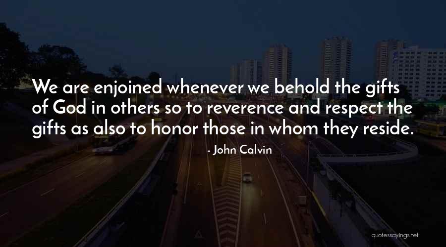 Enjoined Quotes By John Calvin Enjoined Quotes By John Calvin