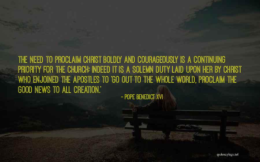 Enjoined Quotes By Pope Benedict XVI Enjoined Quotes By Pope Benedict XVI