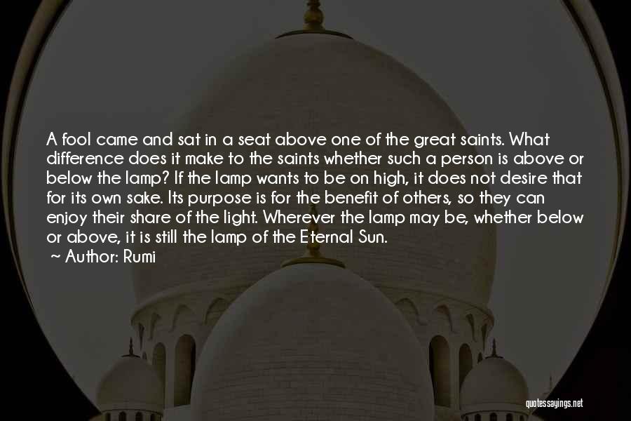 Enjoy And Share Quotes By Rumi