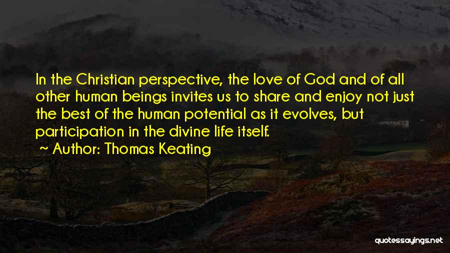 Enjoy And Share Quotes By Thomas Keating