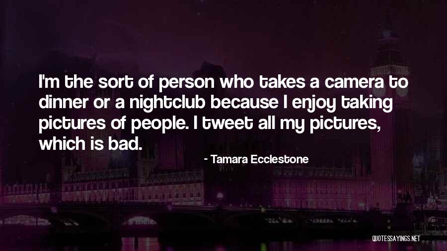 Enjoy Dinner Quotes By Tamara Ecclestone