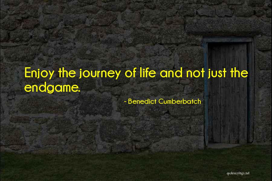 Enjoy Life Journey Quotes By Benedict Cumberbatch Enjoy Life Journey Quotes By Benedict Cumberbatch