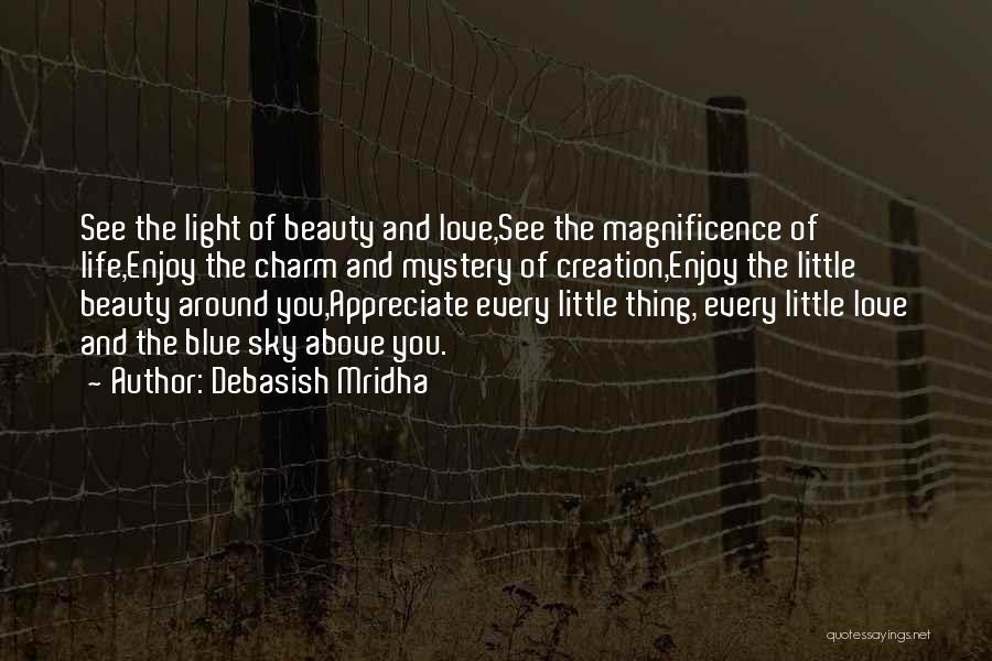 Enjoy Little Thing Quotes By Debasish Mridha