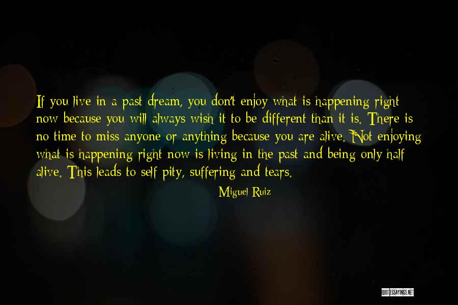 Enjoy Right Now Quotes By Miguel Ruiz