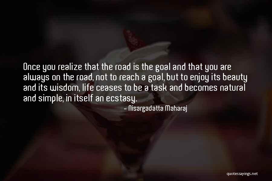 Enjoy The Simple Things In Life Quotes By Nisargadatta Maharaj Enjoy The Simple Things In Life Quotes By Nisargadatta Maharaj
