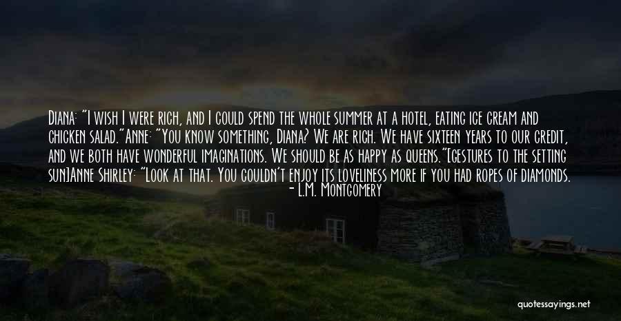 Enjoy The Summer Quotes By L.M. Montgomery Enjoy The Summer Quotes By L.M. Montgomery