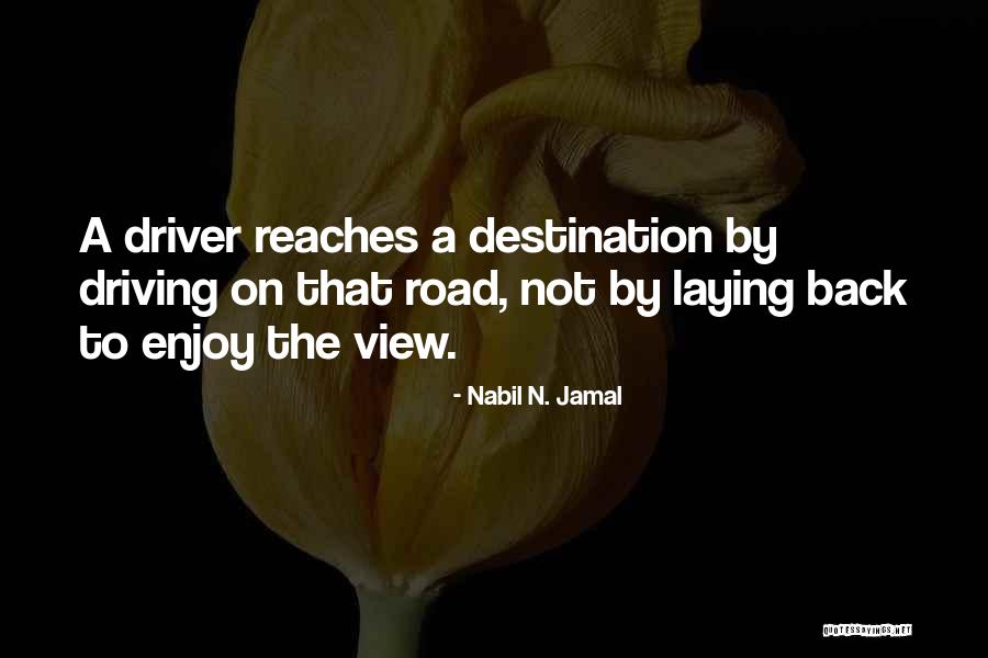 Enjoy The View Quotes By Nabil N. Jamal