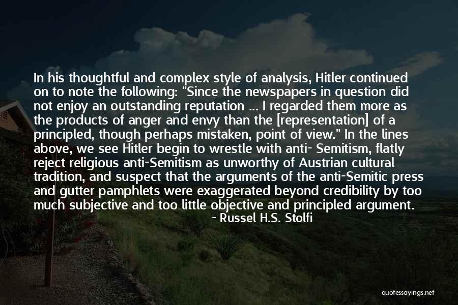 Enjoy The View Quotes By Russel H.S. Stolfi Enjoy The View Quotes By Russel H.S. Stolfi