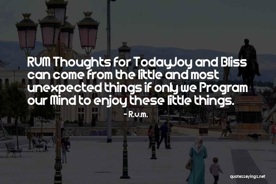 Enjoy Today Quotes By R.v.m. Enjoy Today Quotes By R.v.m.