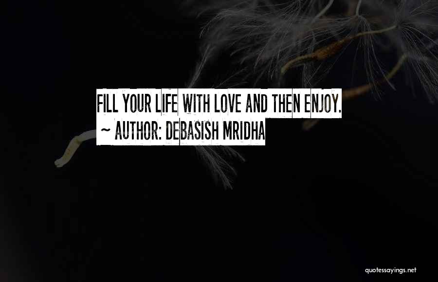 Enjoy Your Happiness Quotes By Debasish Mridha