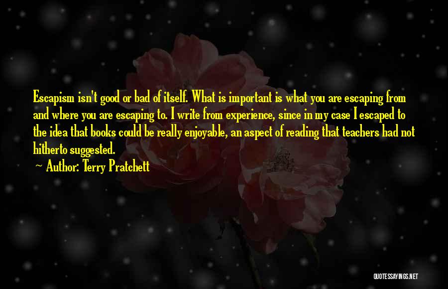 Enjoyable Experience Quotes By Terry Pratchett