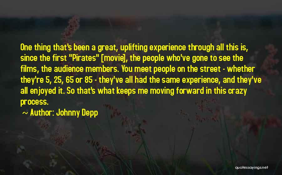 Enjoyed Movie Quotes By Johnny Depp