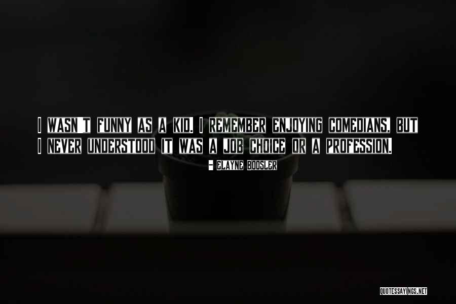 Enjoying A Job Quotes By Elayne Boosler Enjoying A Job Quotes By Elayne Boosler