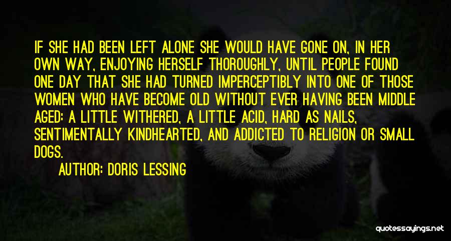 Enjoying People Quotes By Doris Lessing