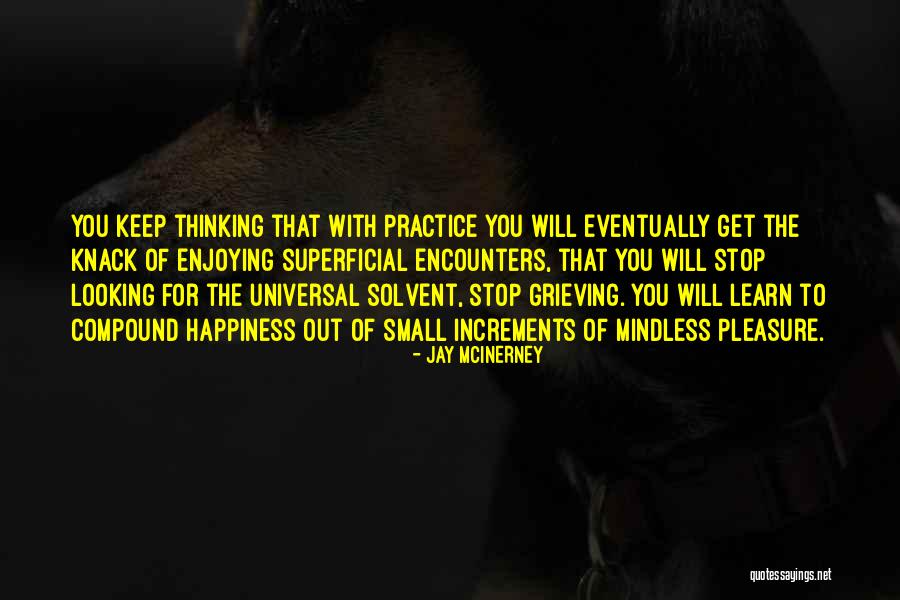 Enjoying The Small Things Quotes By Jay McInerney Enjoying The Small Things Quotes By Jay McInerney