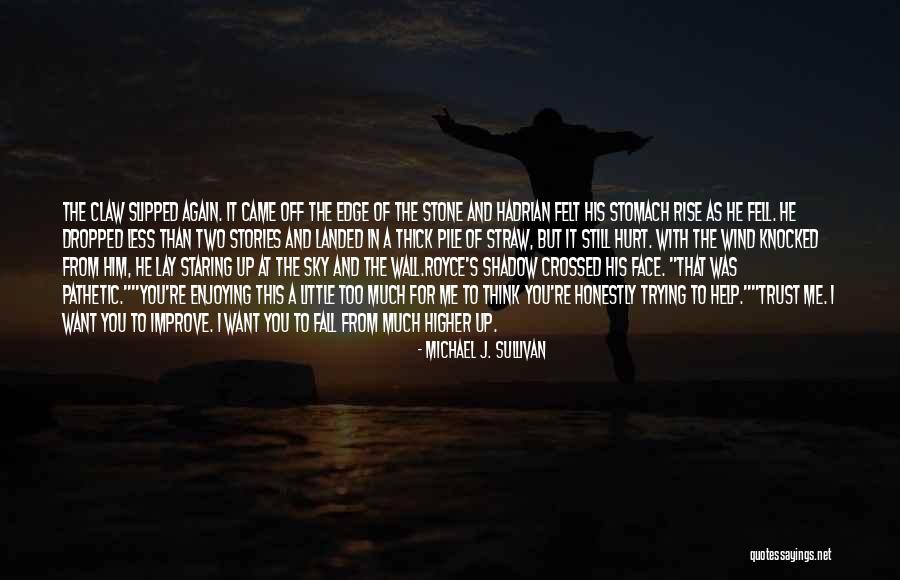 Enjoying The Wind Quotes By Michael J. Sullivan