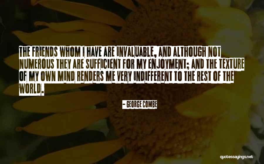 Enjoyment With Friends Quotes By George Combe Enjoyment With Friends Quotes By George Combe