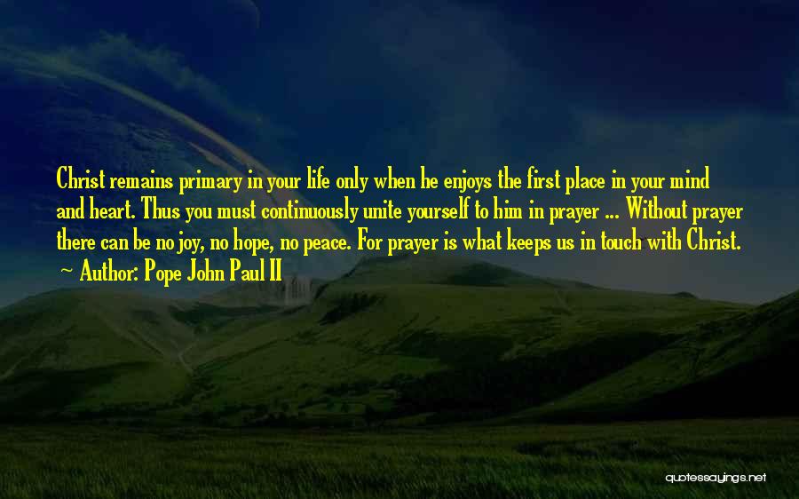 Enjoys Life Quotes By Pope John Paul II