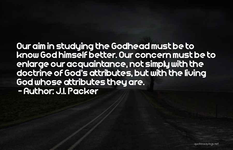 Enlarge Quotes By J.I. Packer