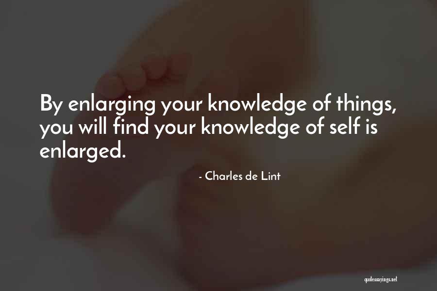Enlarged Quotes By Charles De Lint Enlarged Quotes By Charles De Lint