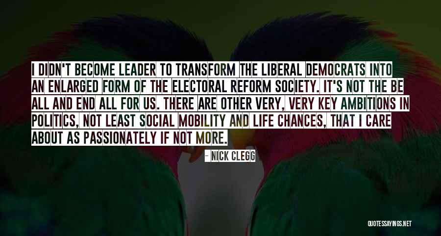 Enlarged Quotes By Nick Clegg Enlarged Quotes By Nick Clegg