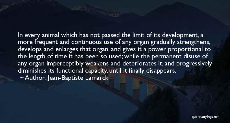 Enlarges Quotes By Jean-Baptiste Lamarck