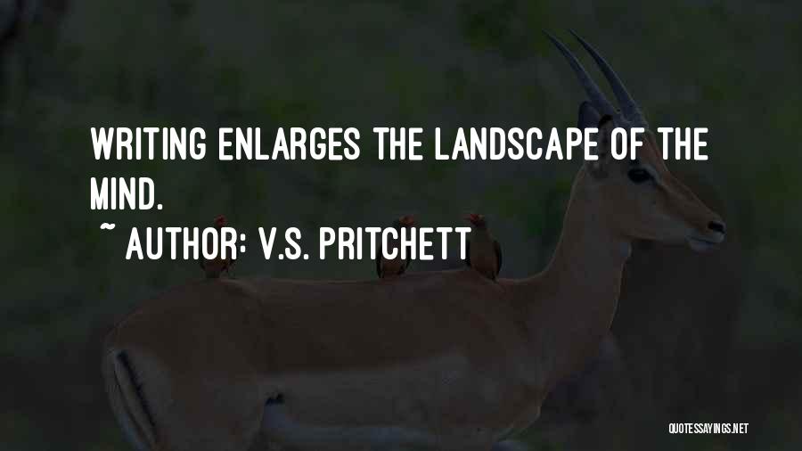 Enlarges Quotes By V.S. Pritchett