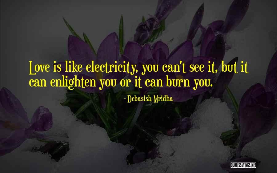 Enlighten Love Quotes By Debasish Mridha