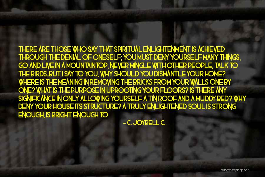 Enlightened Human Quotes By C. JoyBell C. Enlightened Human Quotes By C. JoyBell C.