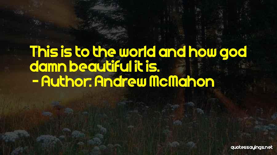 Enlightening Quotes By Andrew McMahon