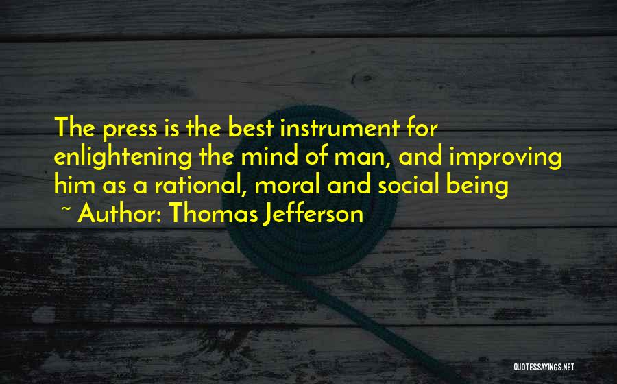 Enlightening Quotes By Thomas Jefferson
