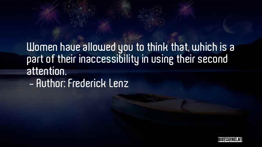 Enlightenment Thinking Quotes By Frederick Lenz