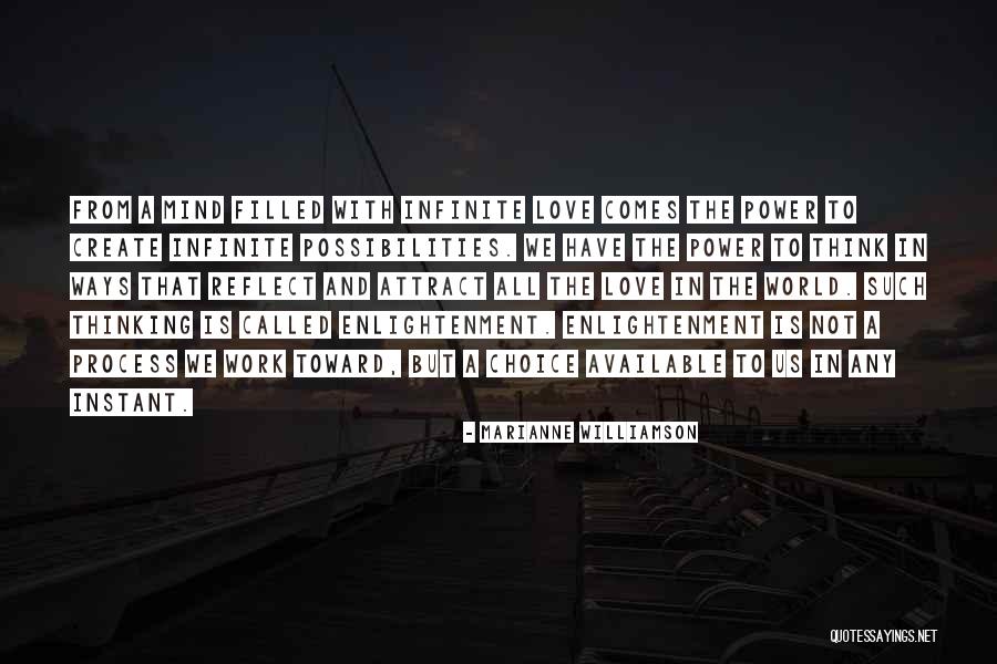 Enlightenment Thinking Quotes By Marianne Williamson Enlightenment Thinking Quotes By Marianne Williamson