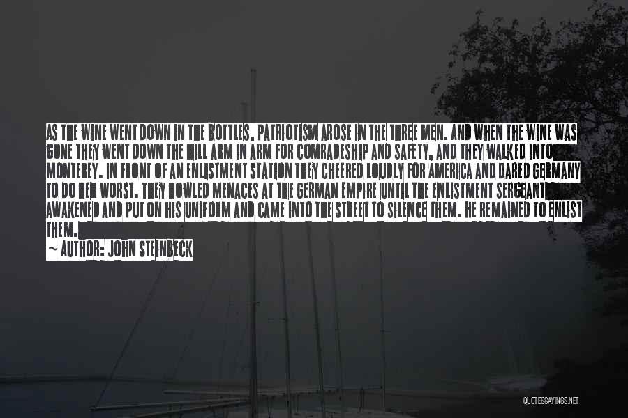 Enlist Quotes By John Steinbeck