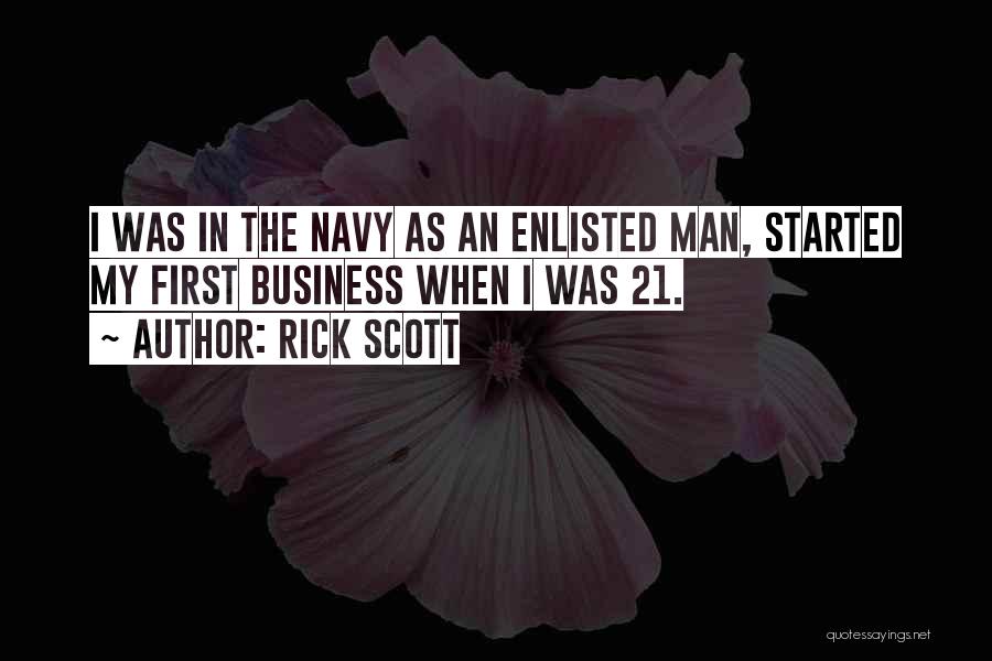 Enlisted Quotes By Rick Scott