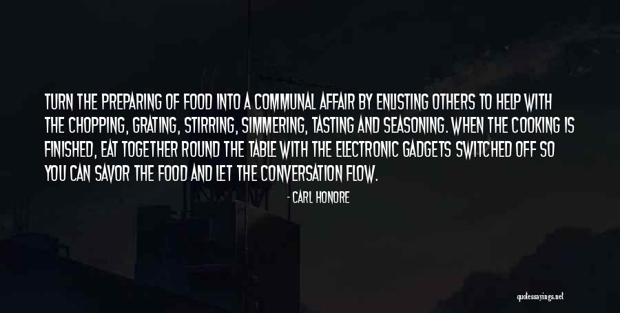 Enlisting Quotes By Carl Honore